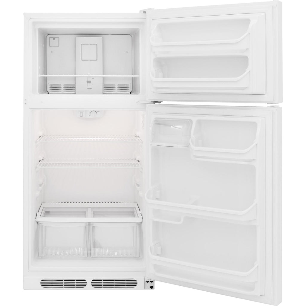  Frigidaire 28-inch, 14.6 cu. ft. Top Freezer Refrigerator FFTR1521TW IMAGE 4