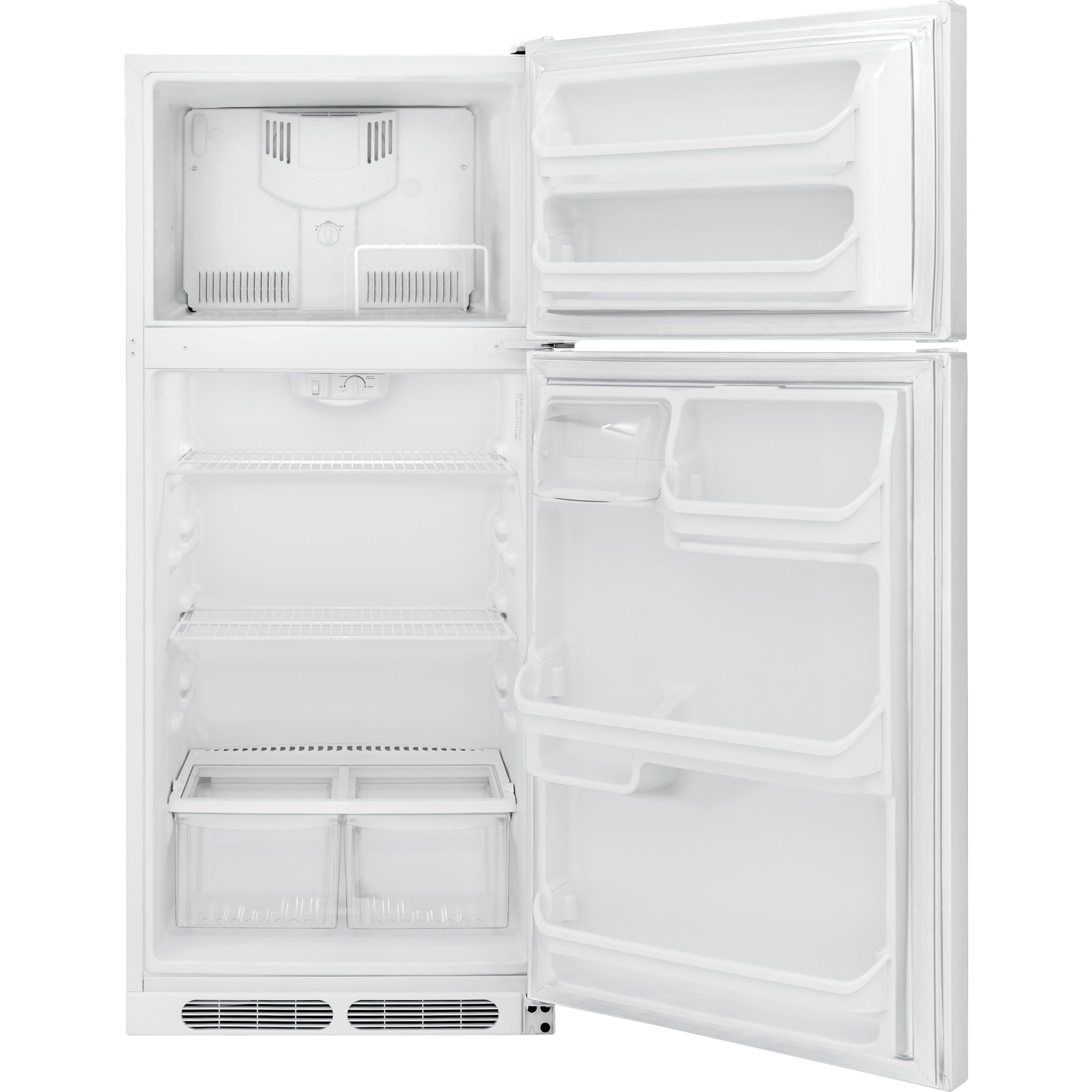  Frigidaire 28-inch, 16.3 cu. ft. Top Freezer Refrigerator FFTR1614TW IMAGE 4