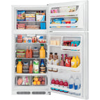  Frigidaire 28-inch, 16.3 cu. ft. Top Freezer Refrigerator FFTR1614TW IMAGE 5