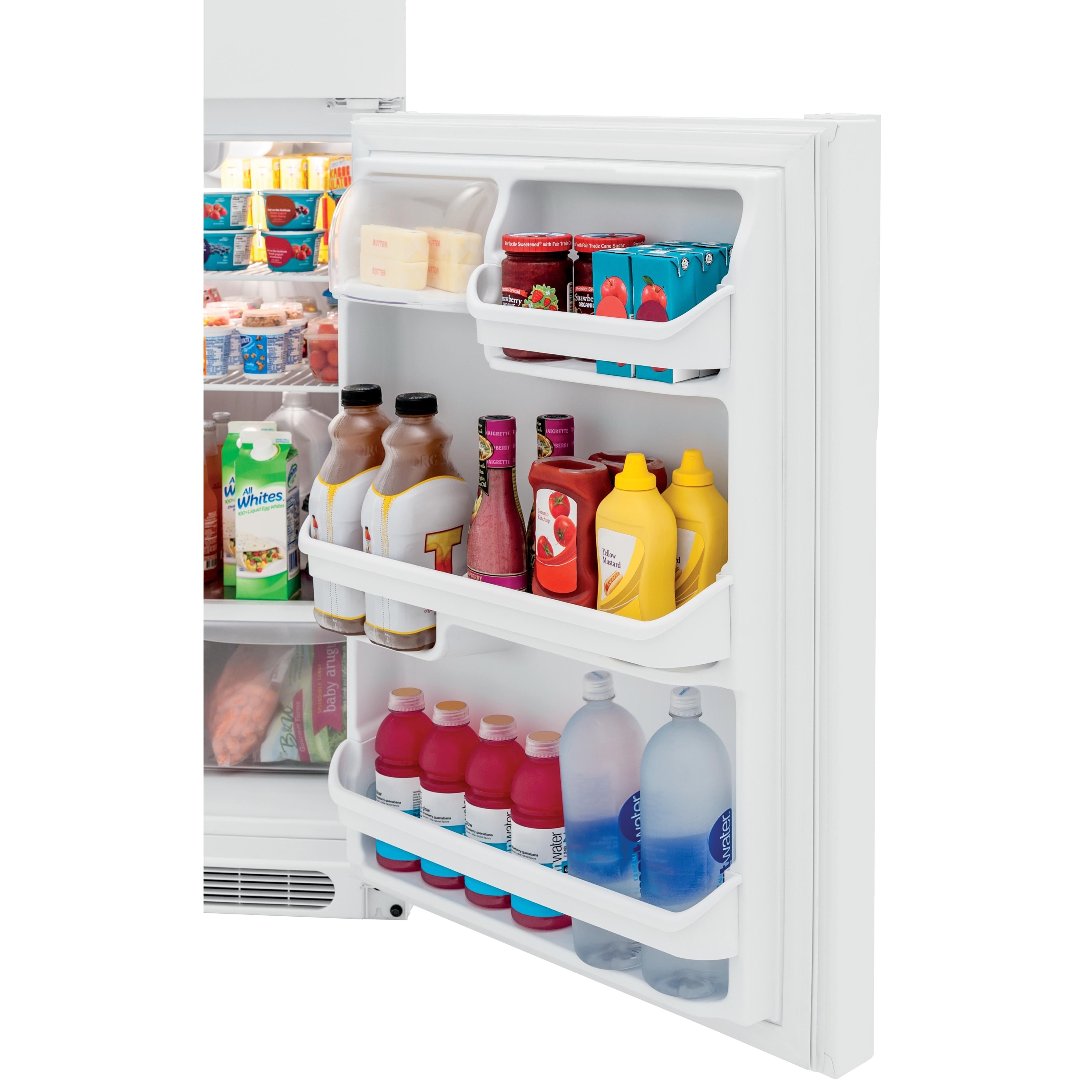  Frigidaire 28-inch, 16.3 cu. ft. Top Freezer Refrigerator FFTR1614TW IMAGE 7