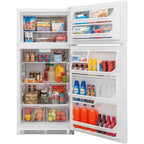  Frigidaire 30-inch, 18 cu. ft. Top Freezer Refrigerator FFHT1814TW IMAGE 5