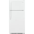  Frigidaire 30-inch, 18 cu. ft. Top Freezer Refrigerator FFHT1821TW IMAGE 1