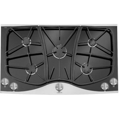  JennAir 36-inch Built-In Gas Cooktop JGC9536BDS IMAGE 1