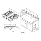  JennAir 30-inch Gas Rangetop JGCP430ADP IMAGE 2