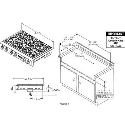  JennAir 36-inch Gas Rangetop JGCP636ADP IMAGE 2