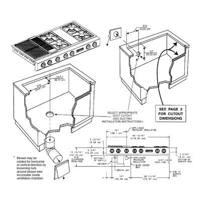  JennAir 48-inch Gas Rangetop JGD8348CDP IMAGE 3