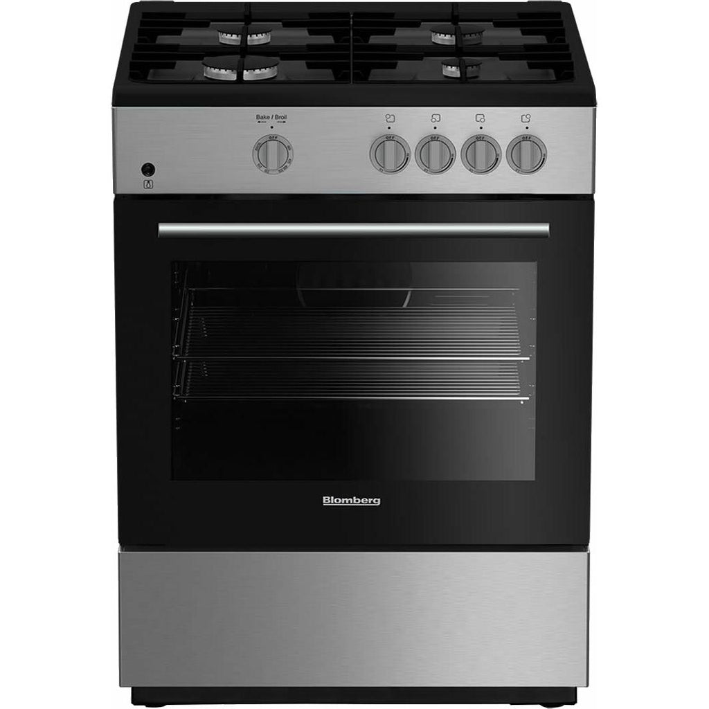  Blomberg 24-inch Freestanding Gas Range BGR 24102 SS IMAGE 1