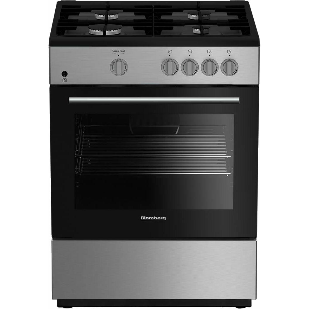  Blomberg 24-inch Freestanding Gas Range BGR 24102 SS IMAGE 1