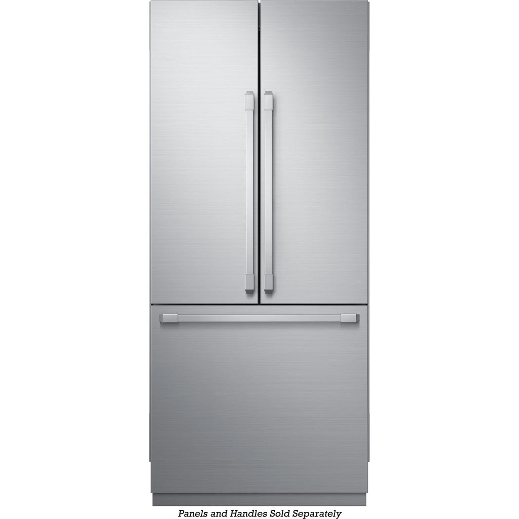  Dacor 36-inch, 21.3 cu.ft. Built-in French 3-Door Refrigerator with FreshZone™ Drawer DRF367500AP/DA IMAGE 1