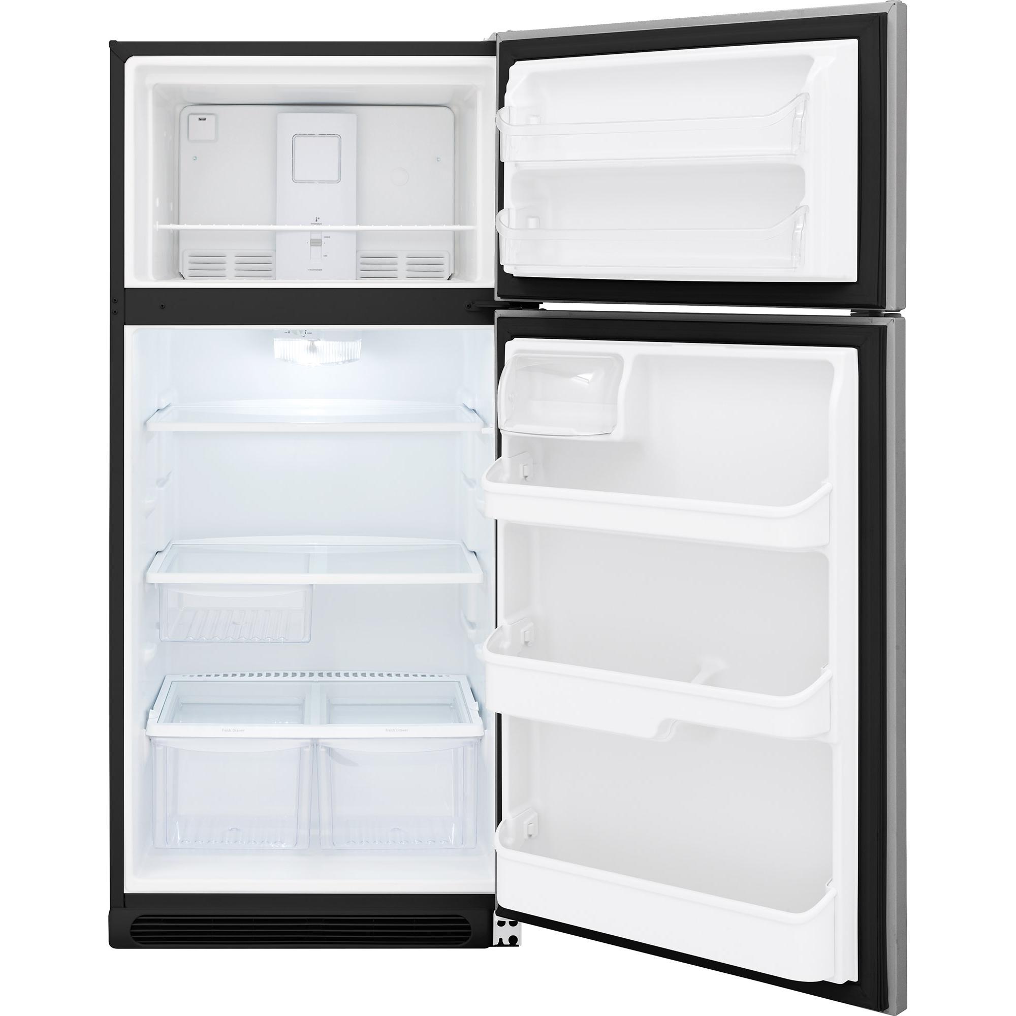  Frigidaire 30-inch, 18 cu. ft. Top Freezer Refrigerator FFTR1832TS IMAGE 4