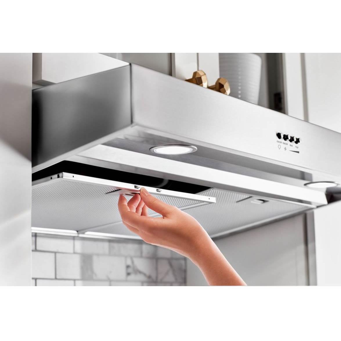  Whirlpool 24-inch, Under Cabinet Range Hood WVU37UC4FS IMAGE 6