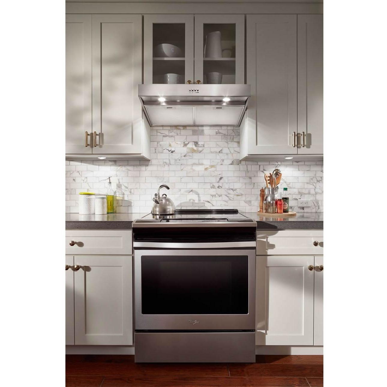  Whirlpool 24-inch, Under Cabinet Range Hood WVU37UC4FS IMAGE 7