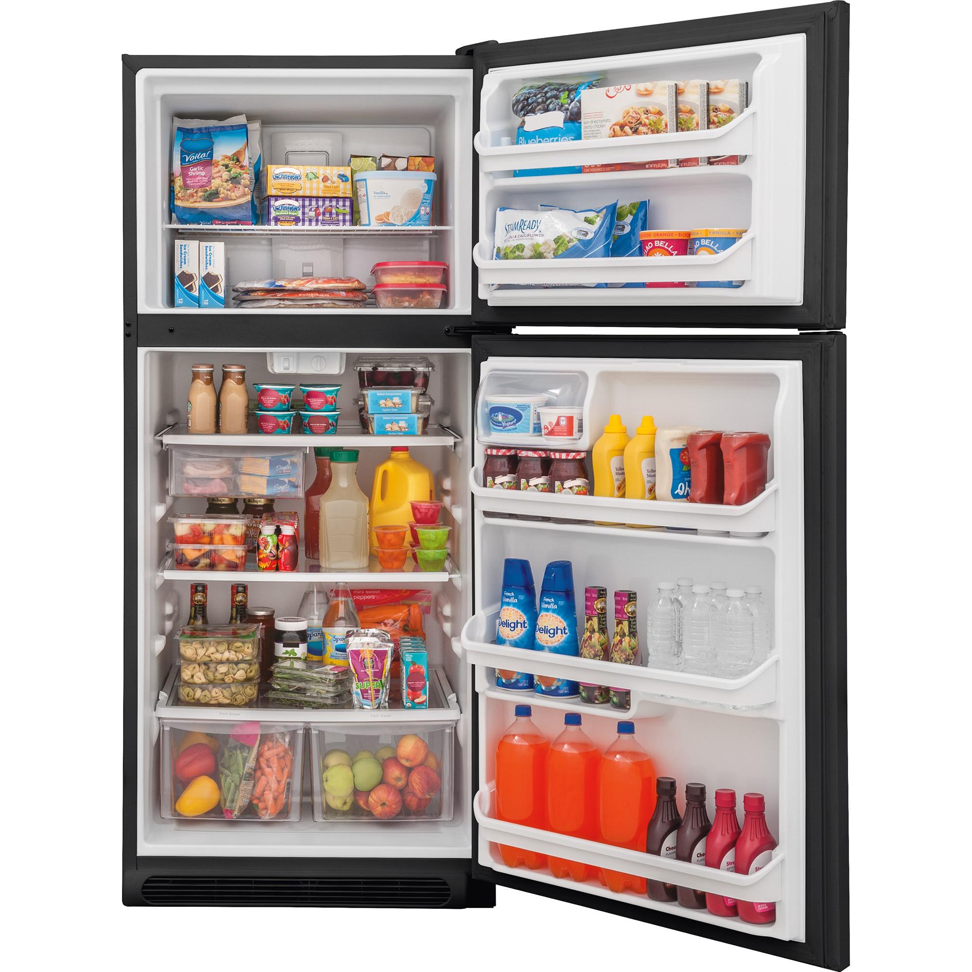  Frigidaire 30-inch, 20.4 cu. ft. Top Freezer Refrigerator FFTR2021TB IMAGE 5