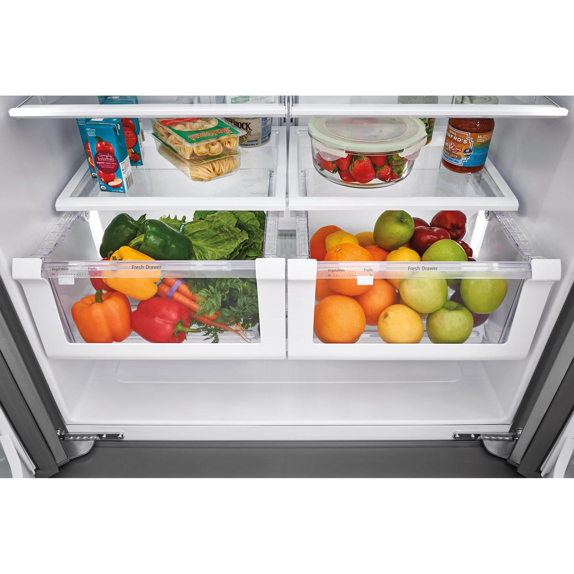  Frigidaire 36-inch, 22.4 cu. ft. Counter-Depth French 3-Door Refrigerator FFHG2250TS IMAGE 14