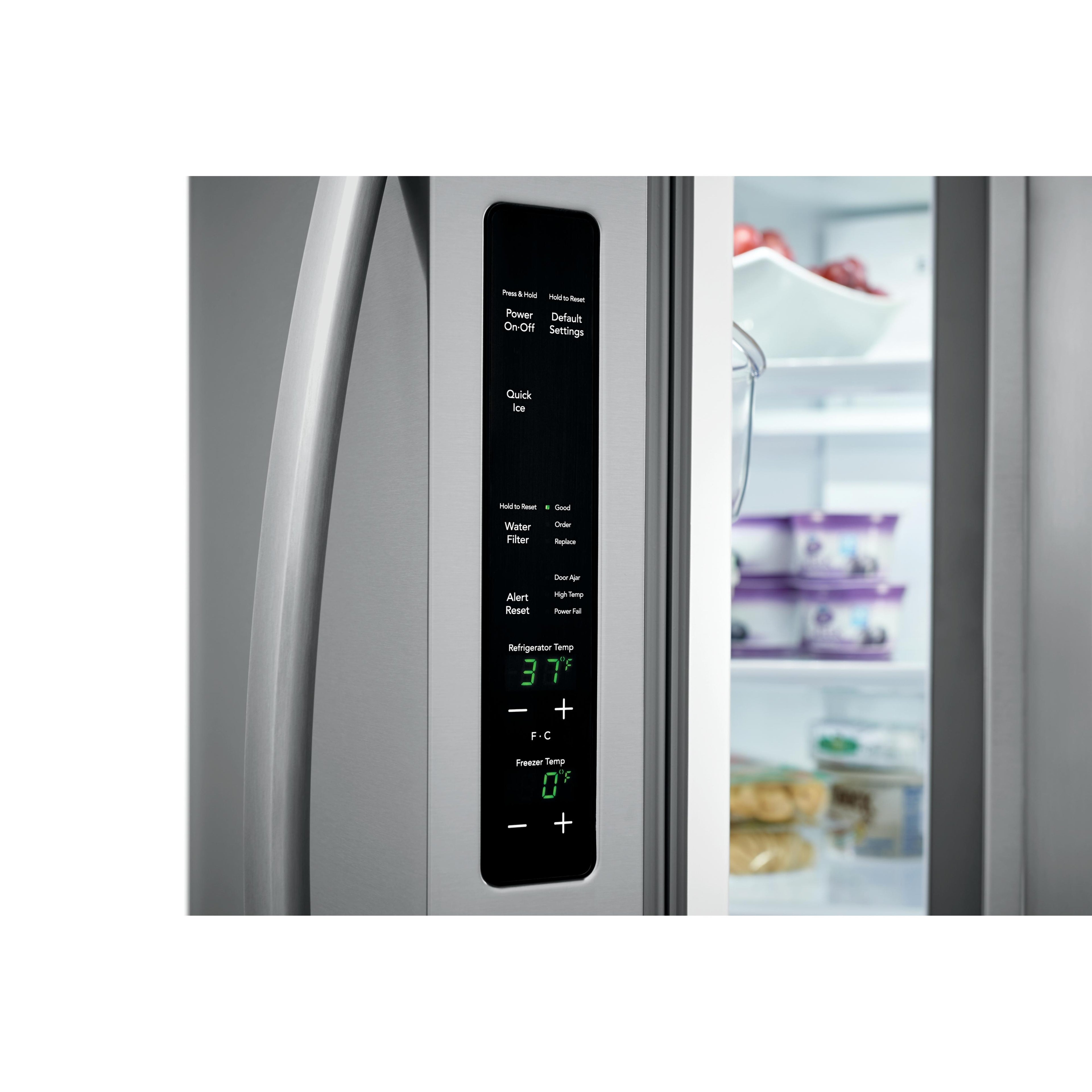  Frigidaire 22.4 cu. ft. French Door 3-Door Counter-Depth Refrigerator with Single Ice Maker LFHG2251TF IMAGE 2