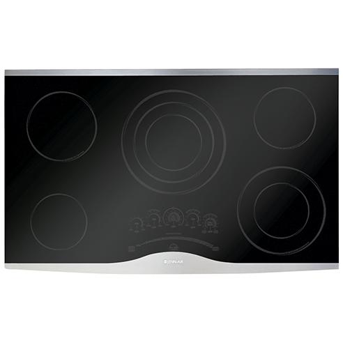  JennAir 36-inch Built-in Electric Cooktop JEC0536ADS IMAGE 1