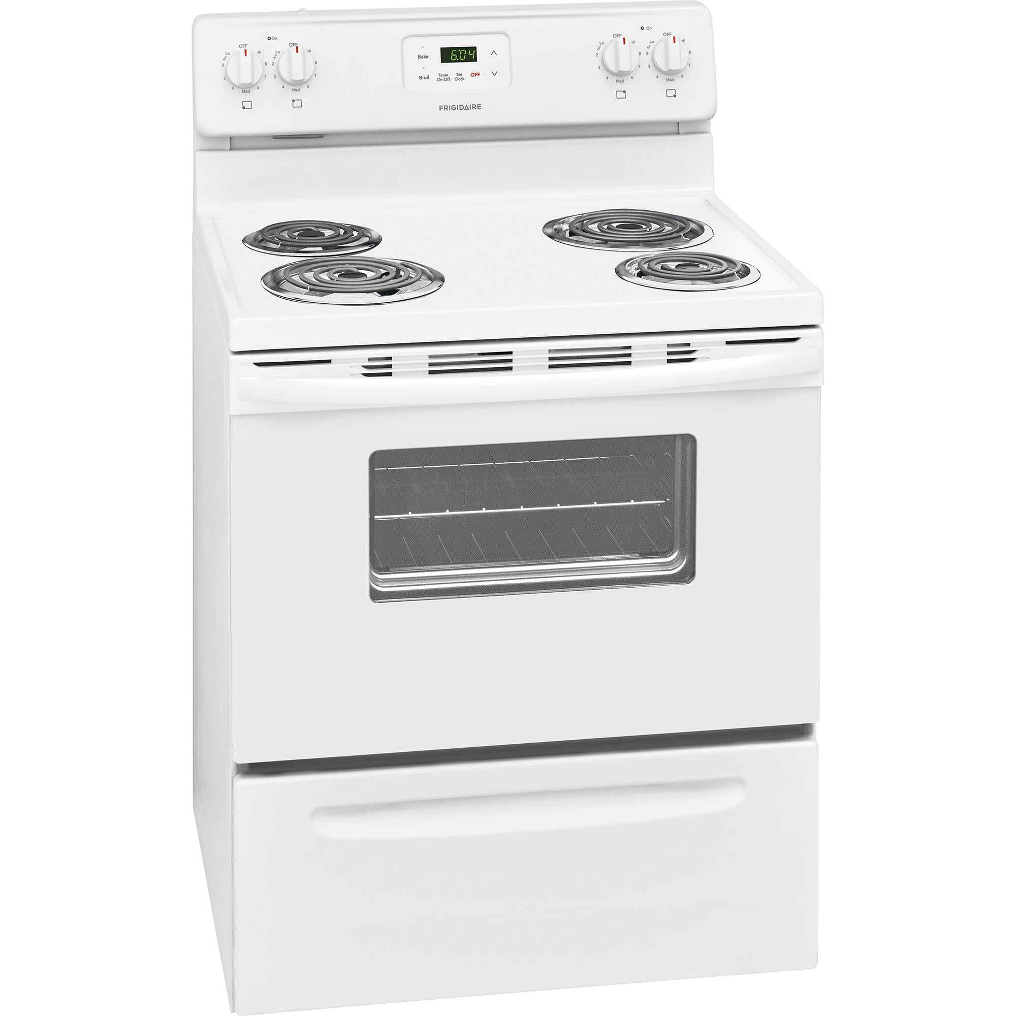  Frigidaire 30-inch Freestanding Electric Range FFEF3012TW IMAGE 2