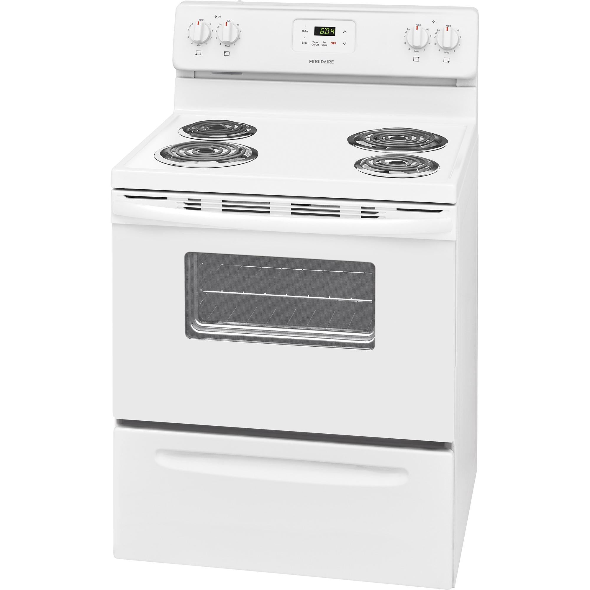  Frigidaire 30-inch Freestanding Electric Range FFEF3012TW IMAGE 3