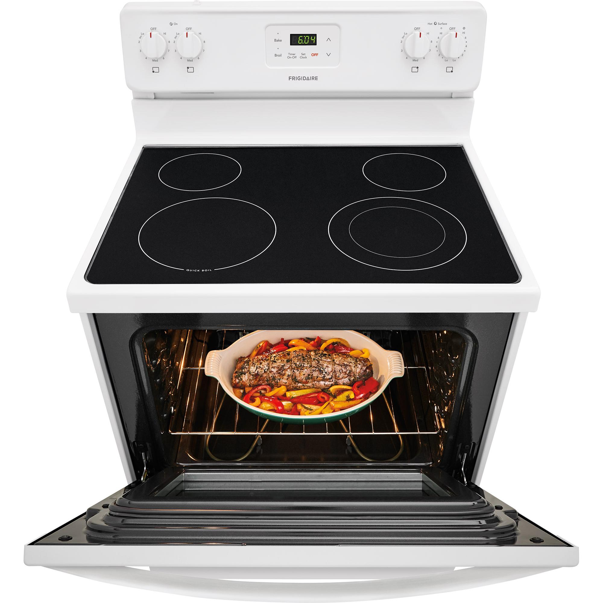  Frigidaire 30-inch Freestanding Electric Range FFEF3051TW IMAGE 7