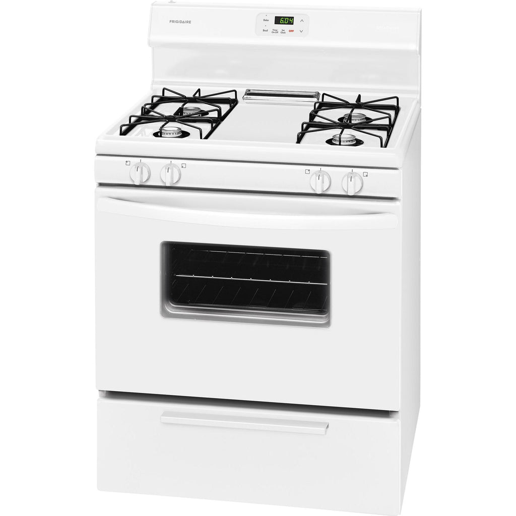  Frigidaire 30-inch Freestanding Gas Range FFGF3012TW IMAGE 3