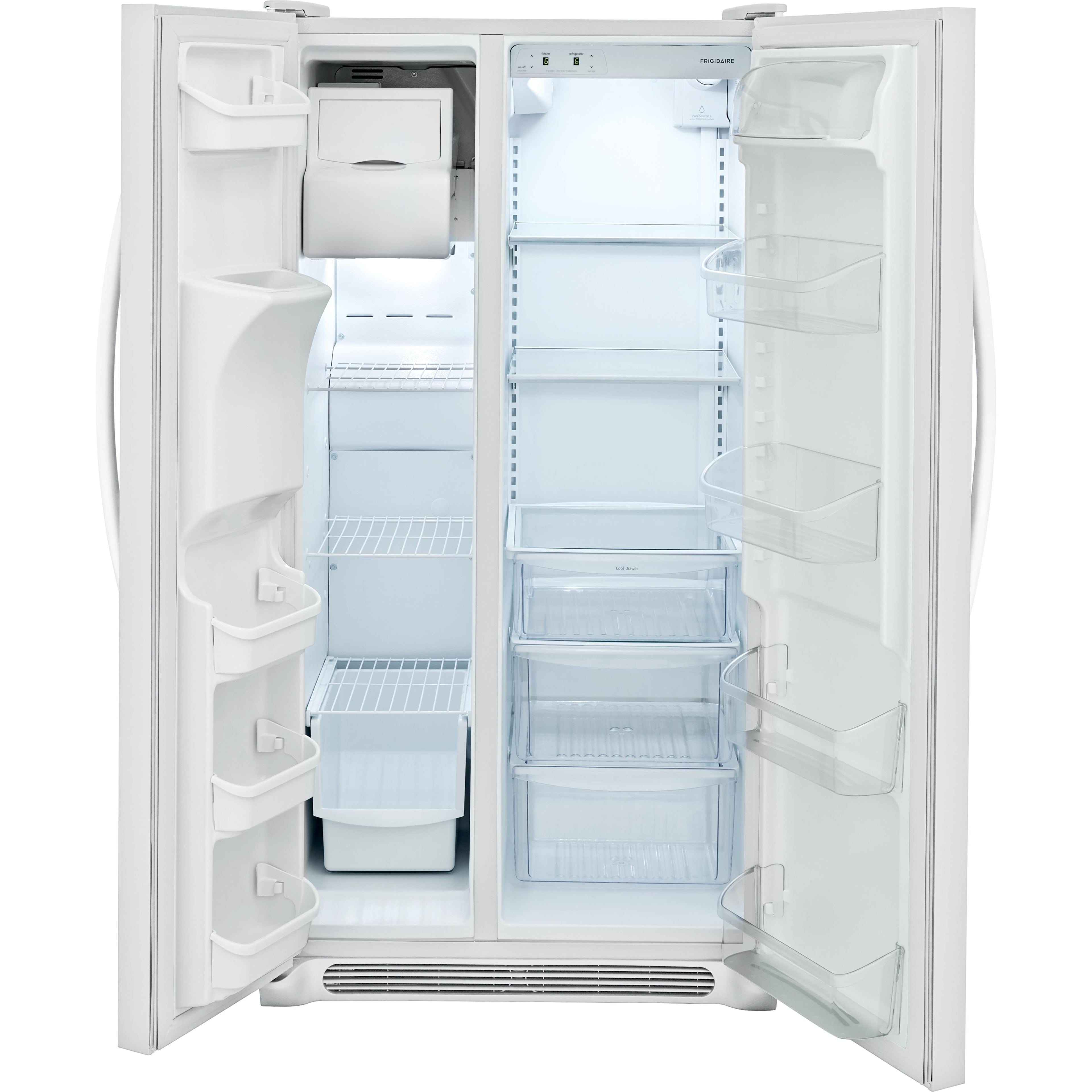  Frigidaire 36-inch, 25.5 cu. ft. Side-by-Side Refrigerator with PureSource 3® Water Filtration LFSS2612TP IMAGE 3