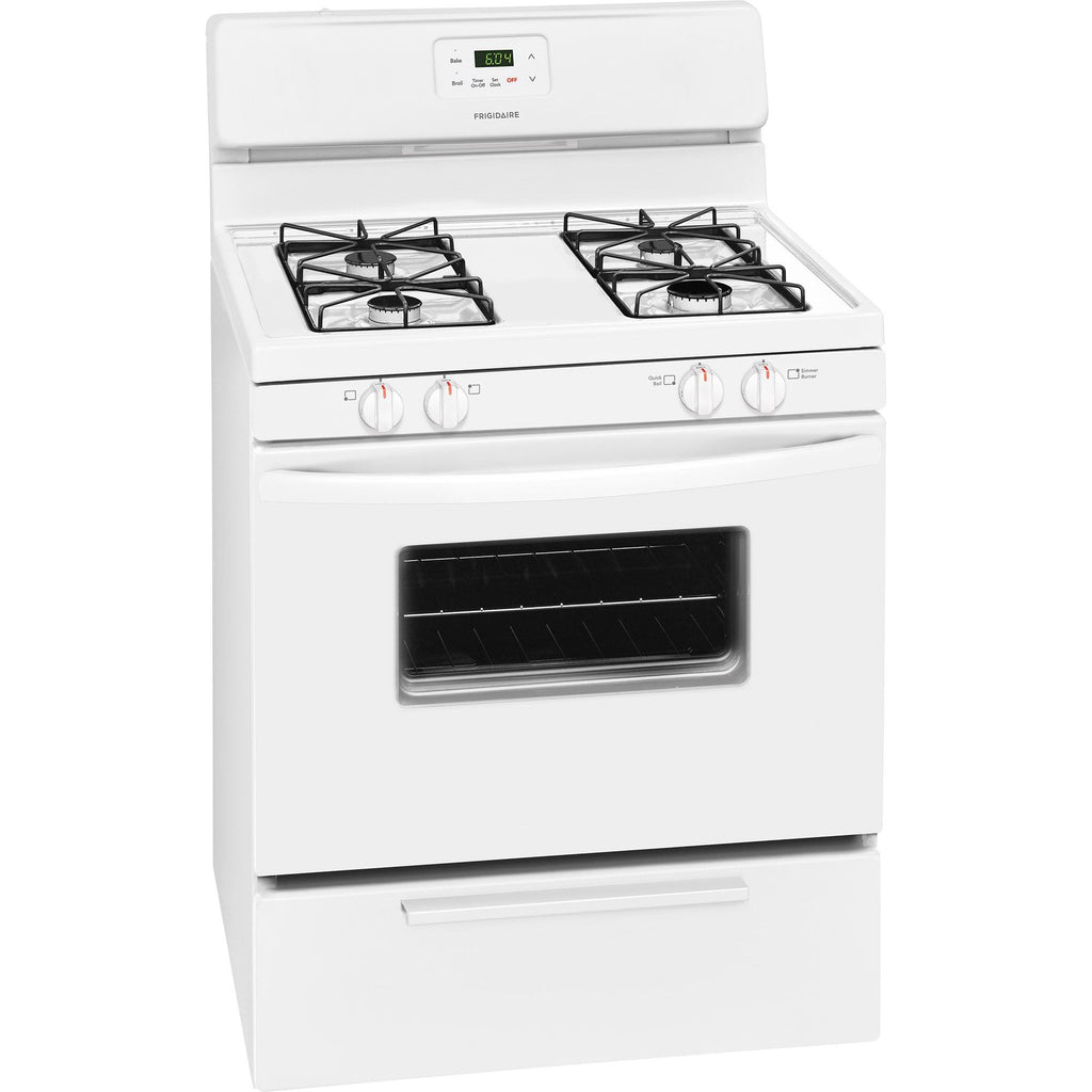  Frigidaire 30-inch Freestanding Gas Range FFGF3016TW IMAGE 2