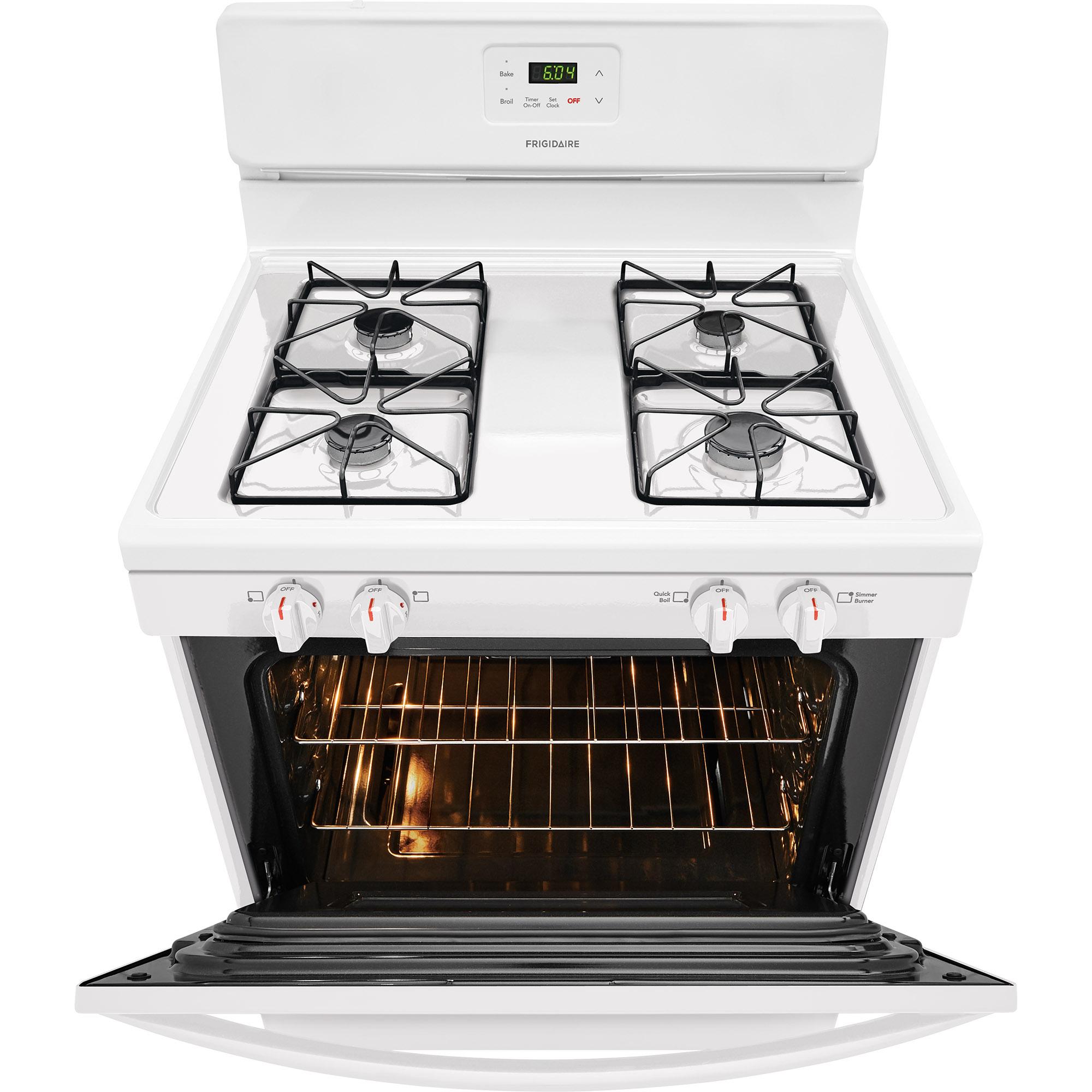  Frigidaire 30-inch Freestanding Gas Range FFGF3016TW IMAGE 6