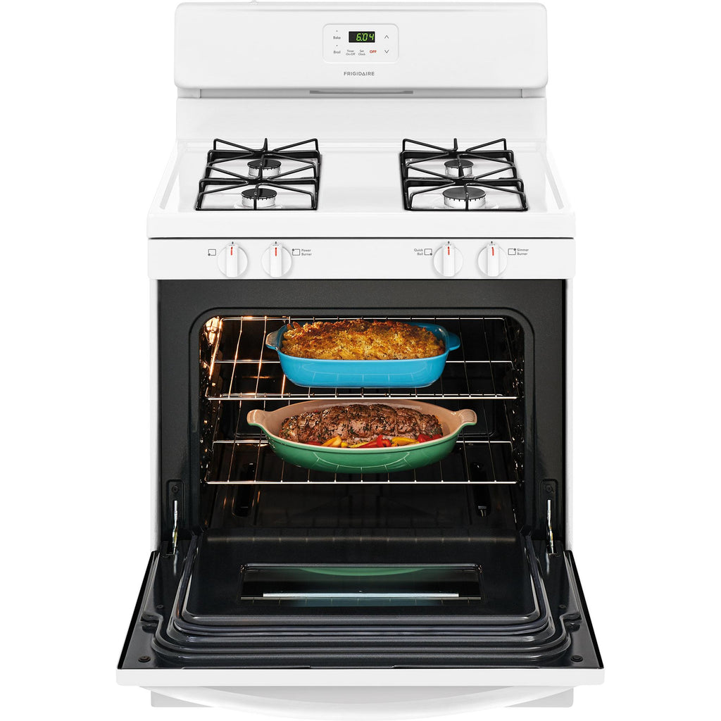  Frigidaire 30-inch Freestanding Gas Range FFGF3016TW IMAGE 7