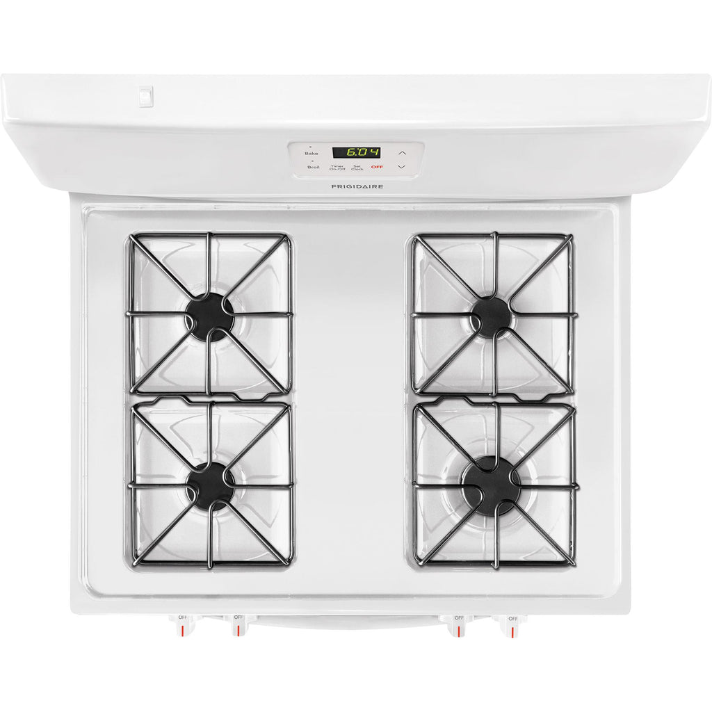  Frigidaire 30-inch Freestanding Gas Range FFGF3016TW IMAGE 9