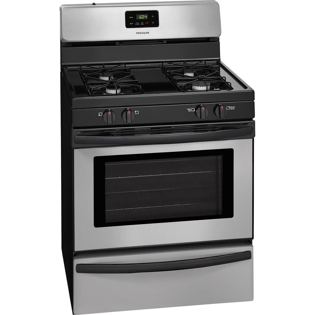  Frigidaire 30-inch Freestanding Gas Range with Ready-Select® Controls FFGF3016TM IMAGE 2