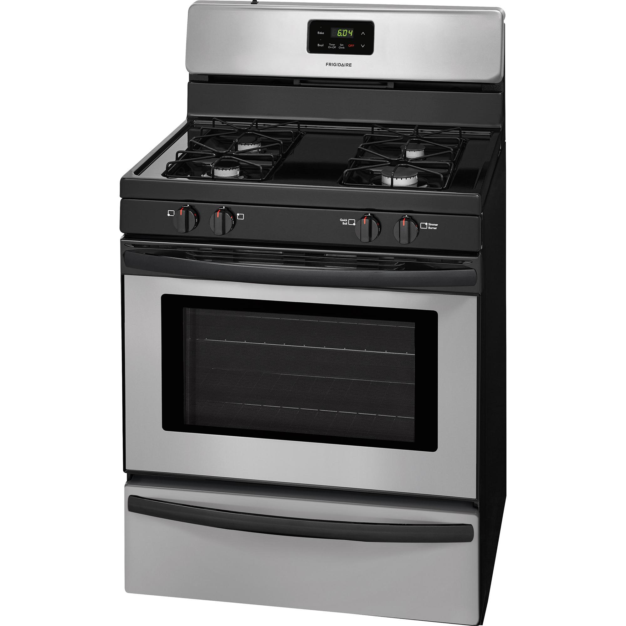  Frigidaire 30-inch Freestanding Gas Range with Ready-Select® Controls FFGF3016TM IMAGE 3