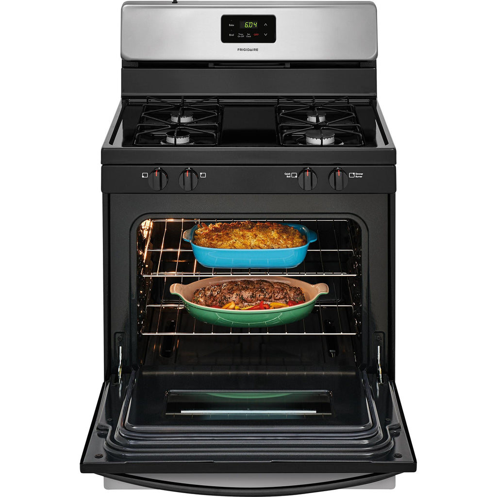  Frigidaire 30-inch Freestanding Gas Range with Ready-Select® Controls FFGF3016TM IMAGE 7