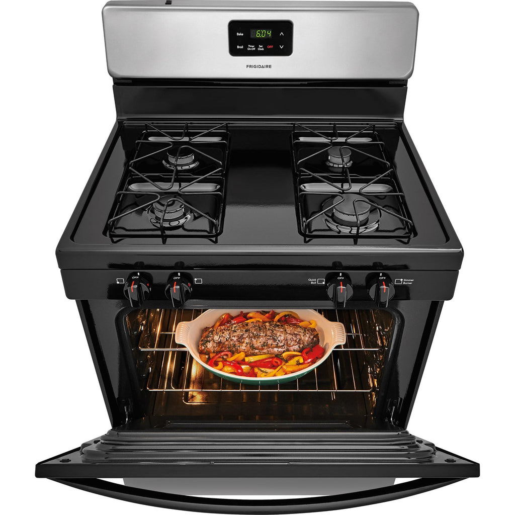  Frigidaire 30-inch Freestanding Gas Range with Ready-Select® Controls FFGF3016TM IMAGE 8