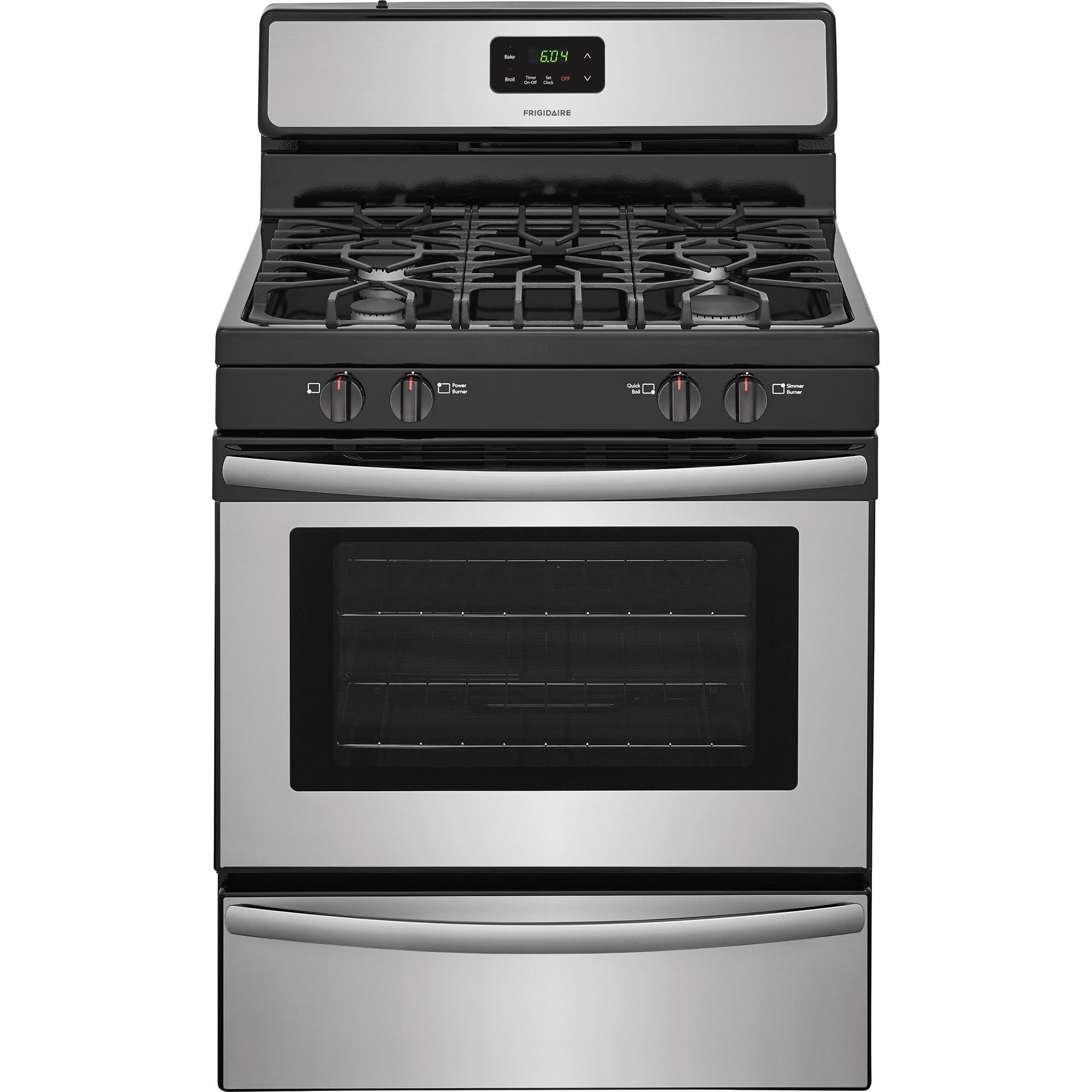  Frigidaire 30-inch Freestanding Gas Range FFGF3051TS IMAGE 1