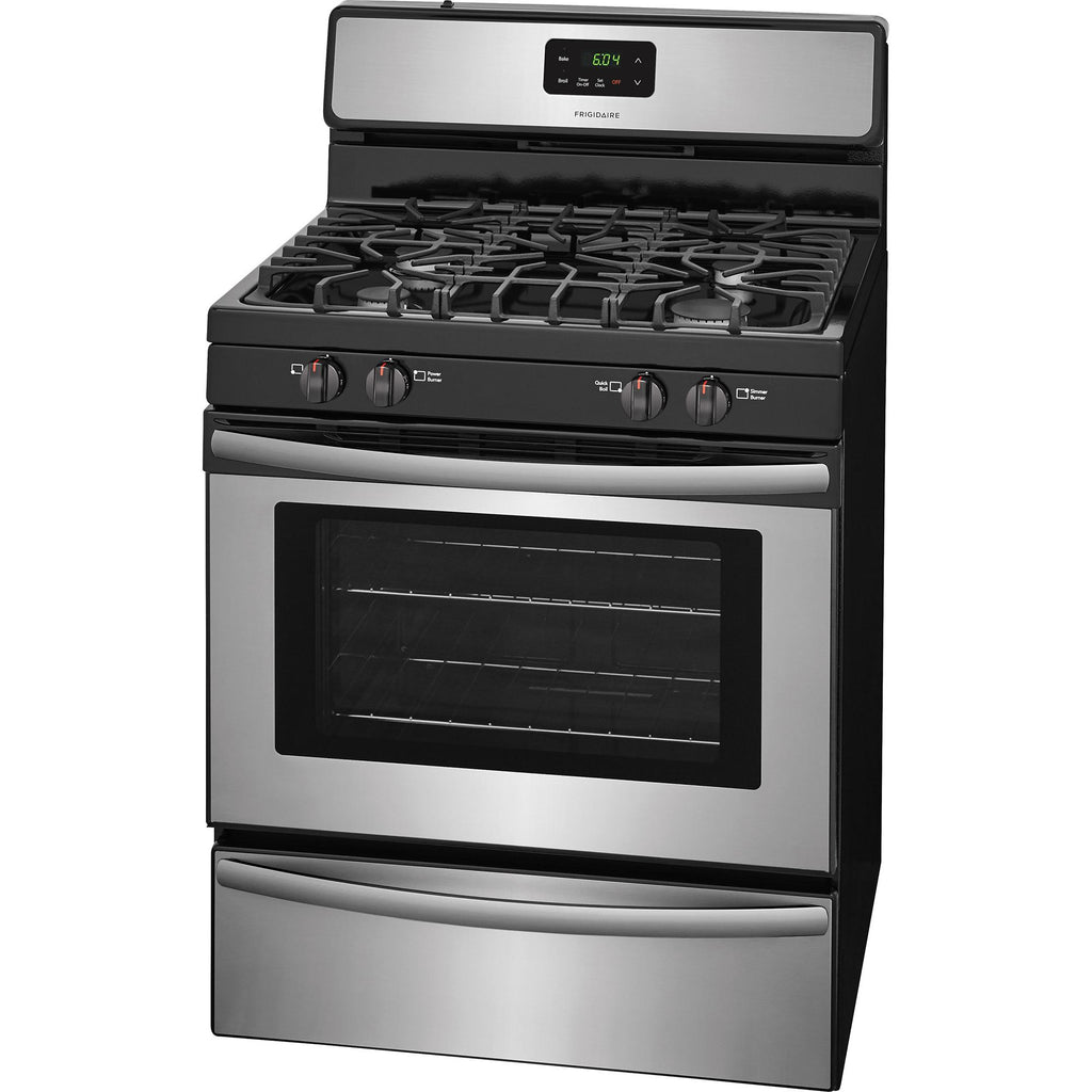  Frigidaire 30-inch Freestanding Gas Range FFGF3051TS IMAGE 3