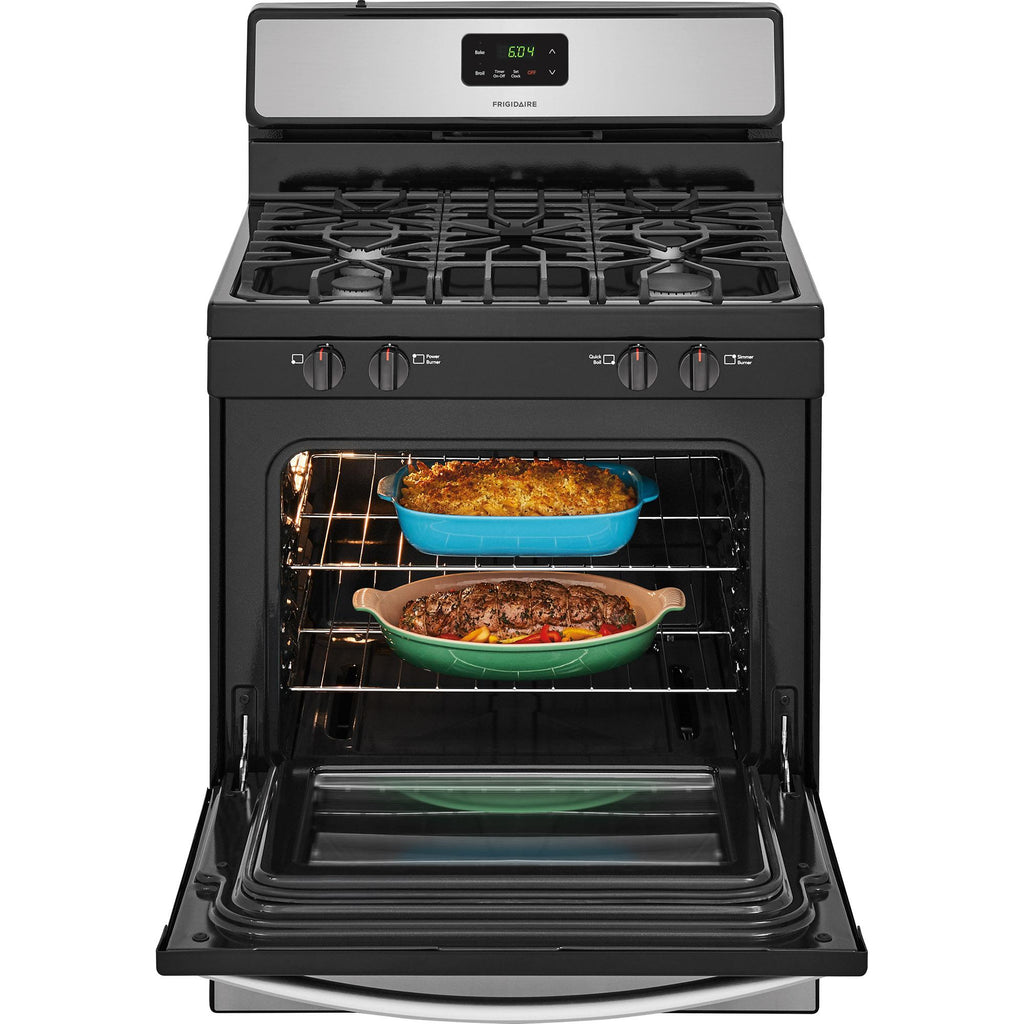  Frigidaire 30-inch Freestanding Gas Range FFGF3051TS IMAGE 6