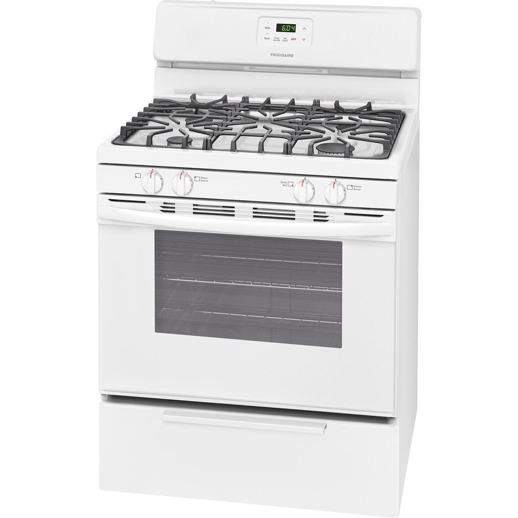  Frigidaire 30-inch Freestanding Gas Range FFGF3051TW IMAGE 3