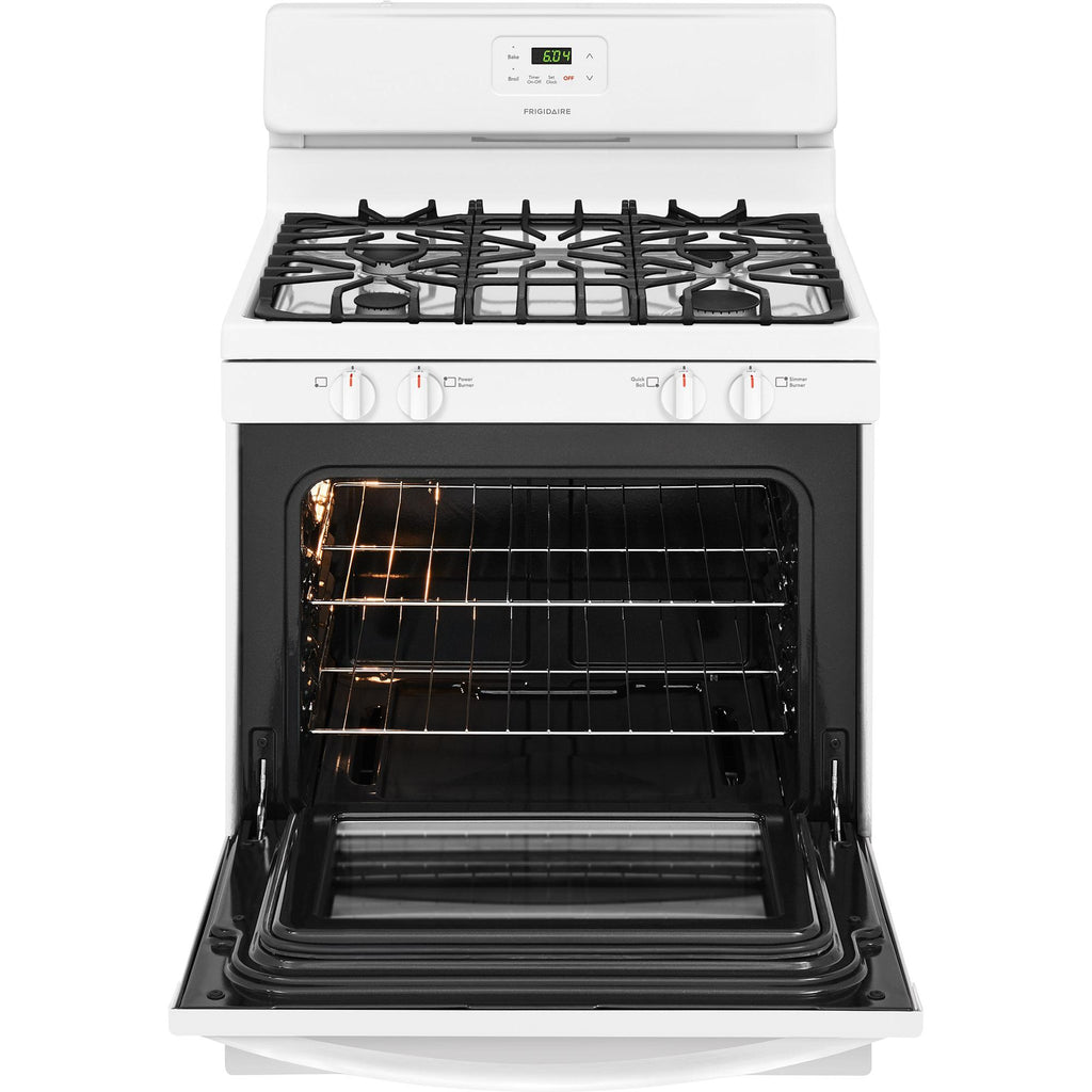  Frigidaire 30-inch Freestanding Gas Range FFGF3051TW IMAGE 4