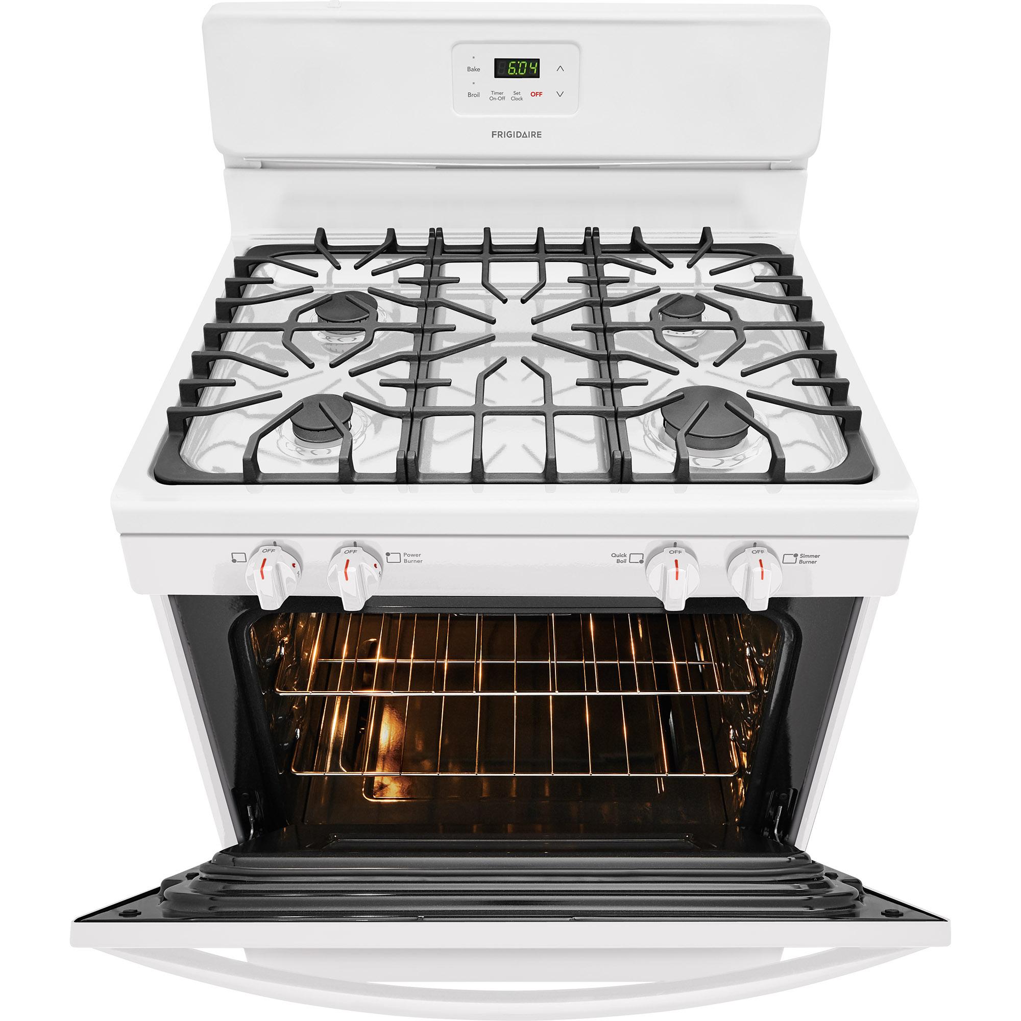  Frigidaire 30-inch Freestanding Gas Range FFGF3051TW IMAGE 5