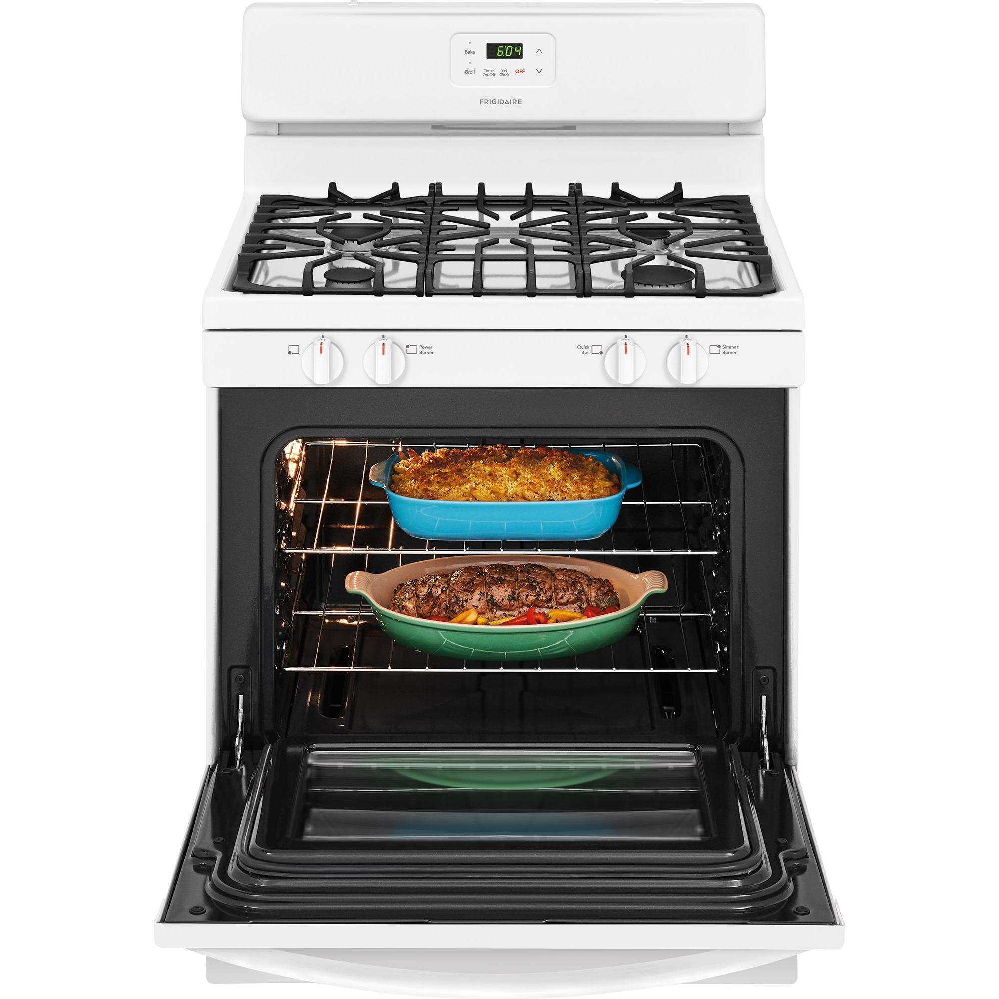  Frigidaire 30-inch Freestanding Gas Range FFGF3051TW IMAGE 6