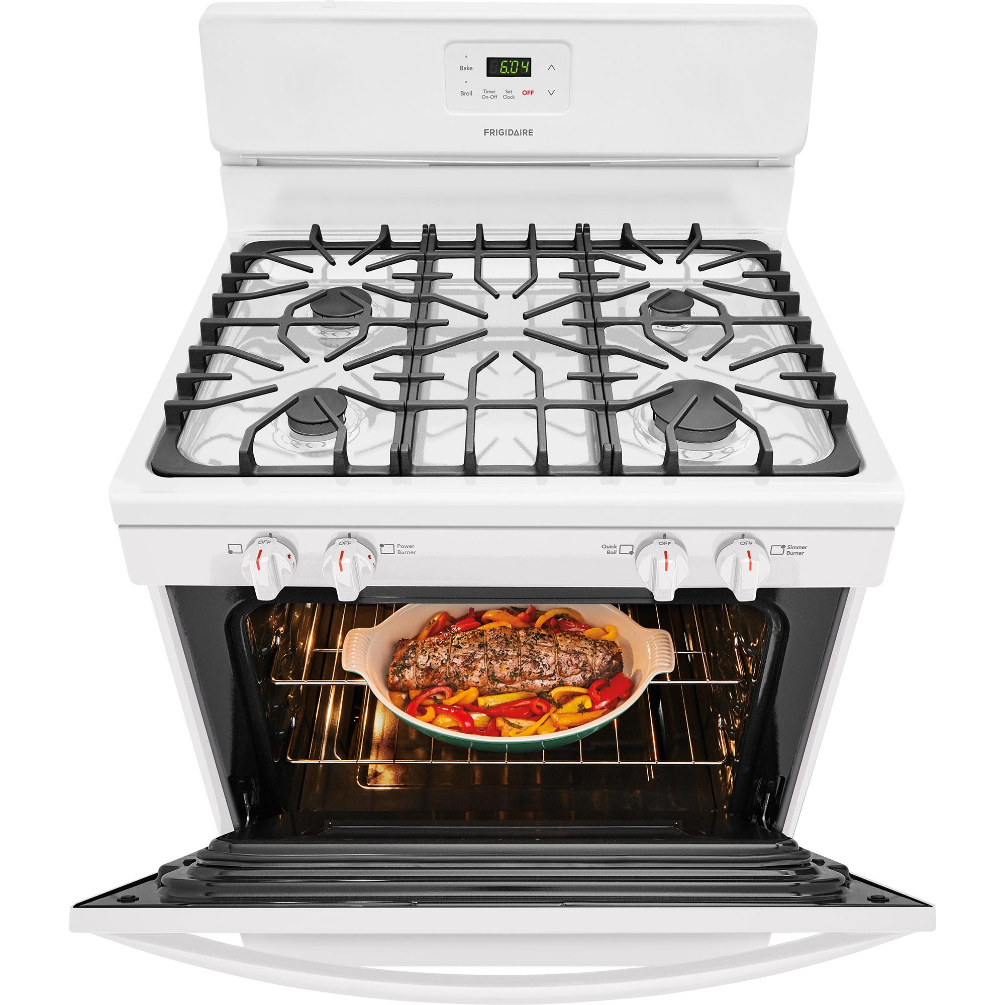  Frigidaire 30-inch Freestanding Gas Range FFGF3051TW IMAGE 7