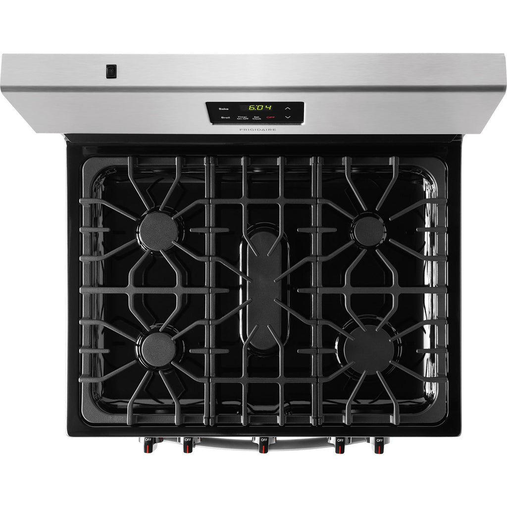  Frigidaire 30-inch Freestanding Gas Range with Ready-Select® Controls FFGF3052TS IMAGE 6