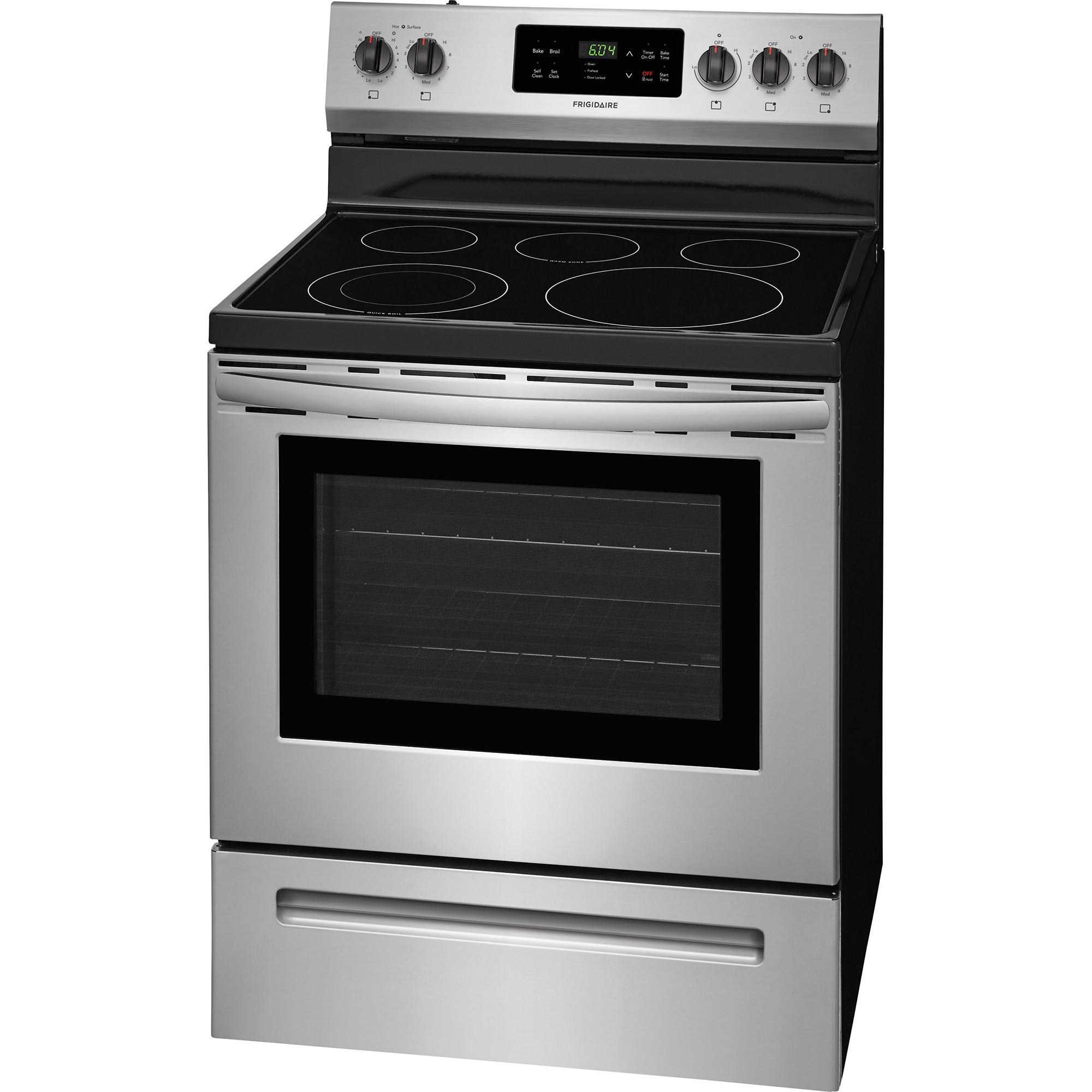  Frigidaire 30-inch Freestanding Electric Range FFEF3054TS IMAGE 3