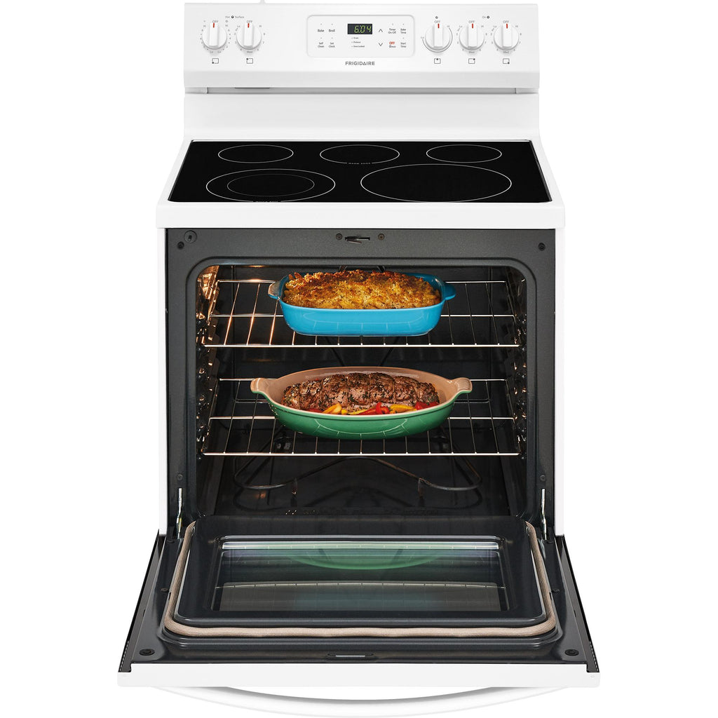 Frigidaire 30-inch Freestanding Electric Range with SpaceWise® Expandable Elements FFEF3054TW IMAGE 5