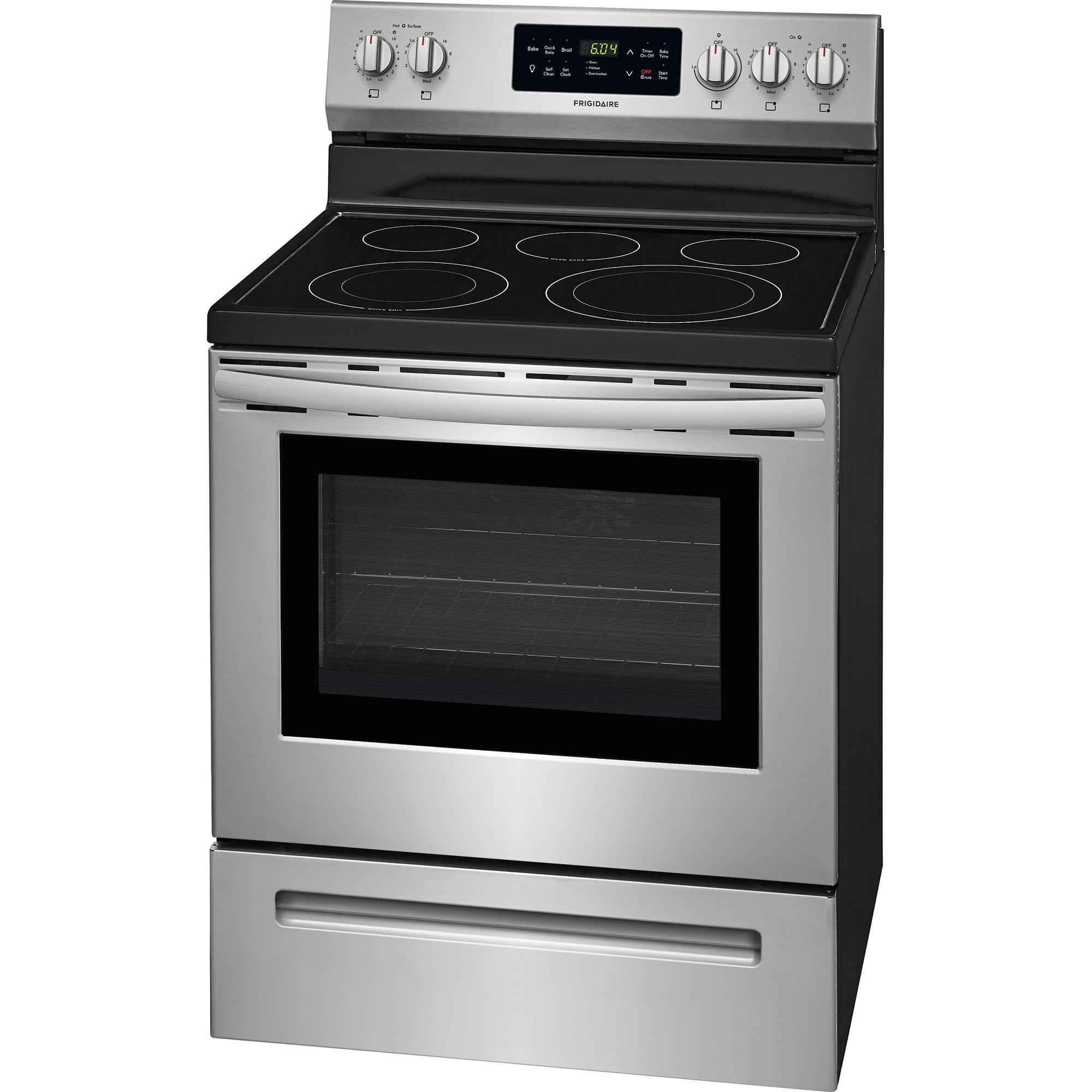  Frigidaire 30-inch Freestanding Electric Range FFEF3056TS IMAGE 3