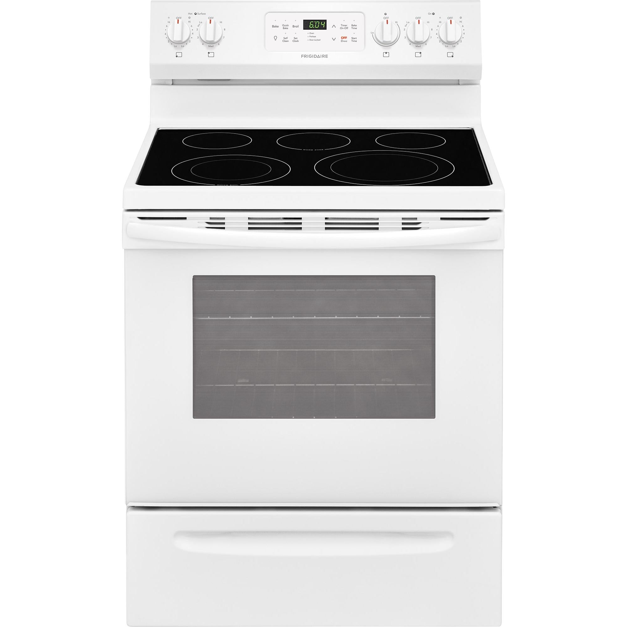  Frigidaire 30-inch Freestanding Electric Range FFEF3056TW IMAGE 1
