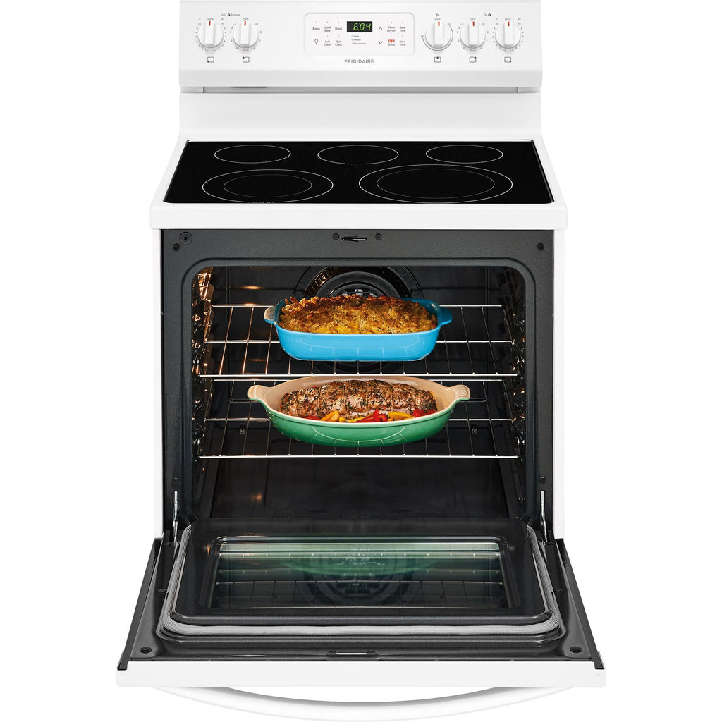  Frigidaire 30-inch Freestanding Electric Range FFEF3056TW IMAGE 5