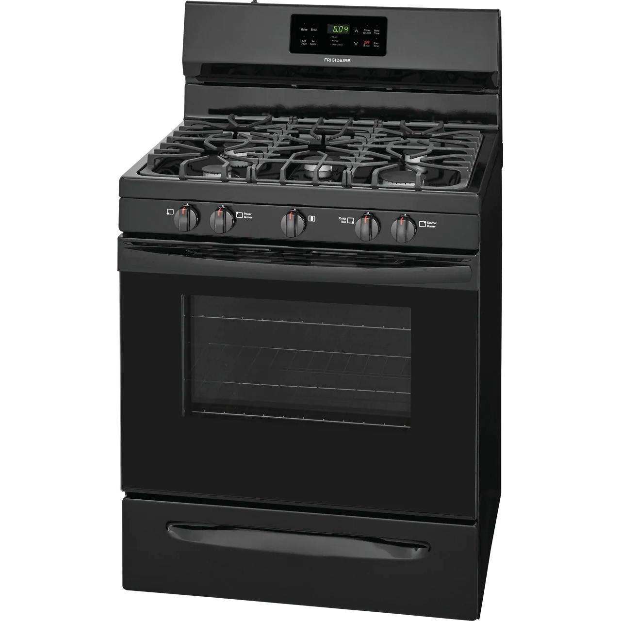  Frigidaire 30-inch Freestanding Gas Range FFGF3054TB IMAGE 3