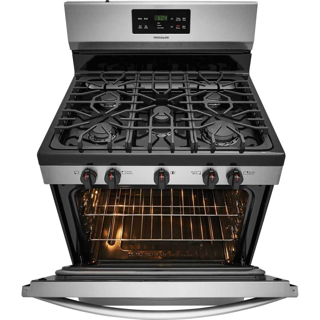 Frigidaire 30-inch Freestanding Gas Range FFGF3054TS IMAGE 5