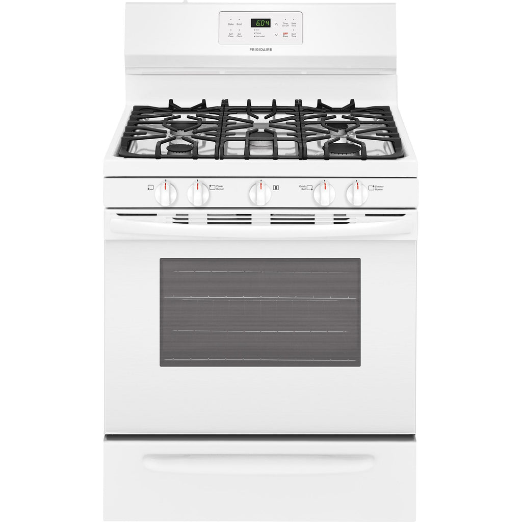  Frigidaire 30-inch Freestanding Gas Range FFGF3054TW IMAGE 1